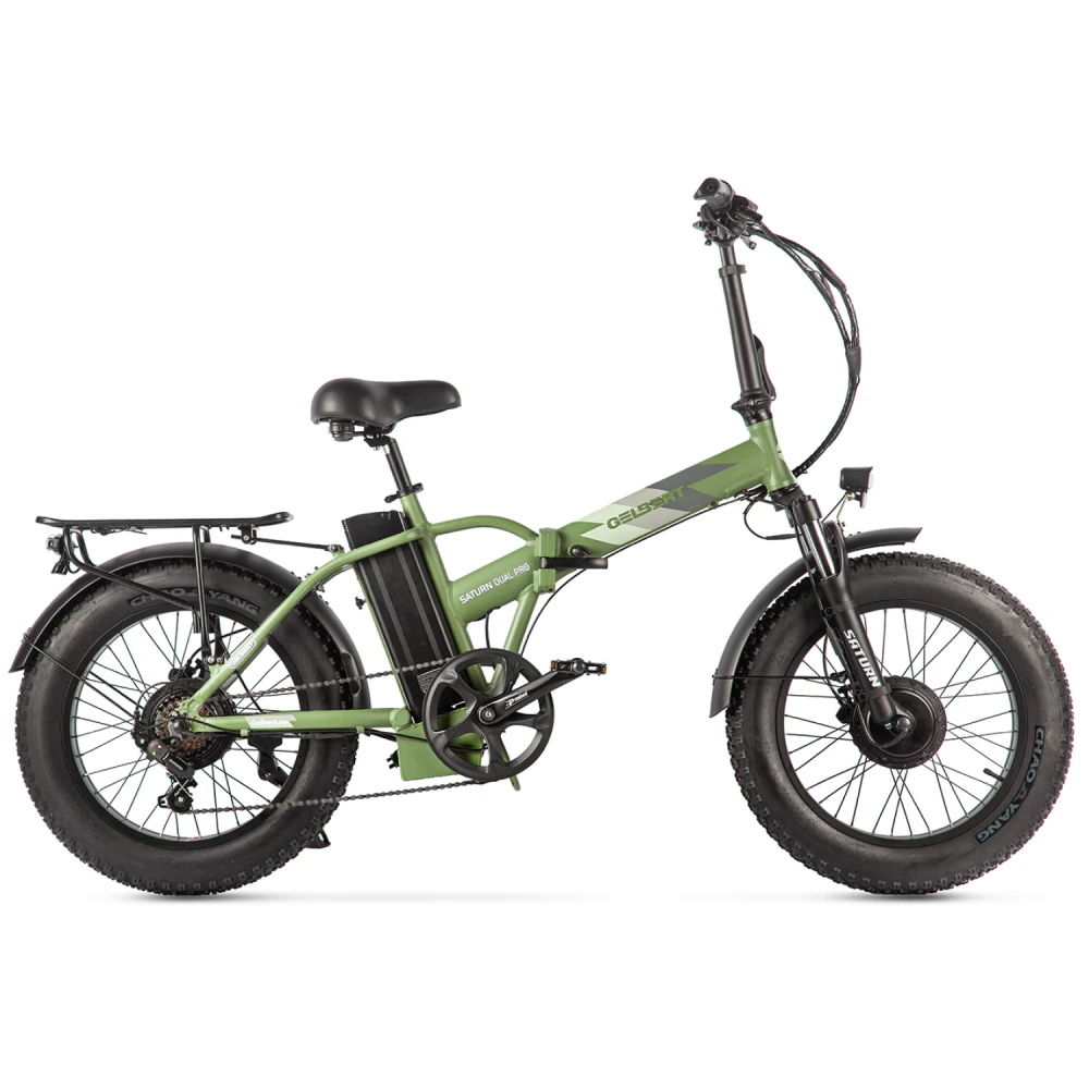 Электровелосипед Volteco Gelbert Saturn Dual PRO Хаки